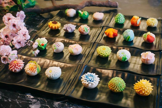 Wagashi - Vẻ đẹp từ món bánh truyền thống Nhật Bản