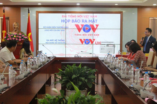 VOV họp báo công bố bộ nhận diện mới nhân 75 năm thành lập