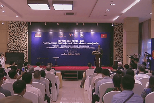 Trực tiếp: Hội thảo hợp tác kinh tế Việt Nam - Đức