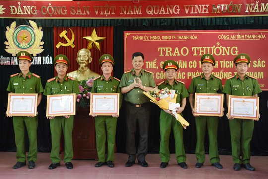 Công an thành phố Thanh Hóa triệt xóa nhiều điểm ma túy phức tạp