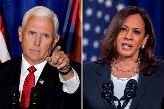 Trực tiếp bầu cử Mỹ: Cuộc tranh biện giữa  Mike Pence và Kamala Harris