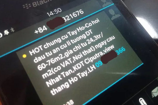 Chống tin nhắn rác, thư điện tử rác, cuộc gọi rác làm sao cho hiệu quả (09/10/2020)