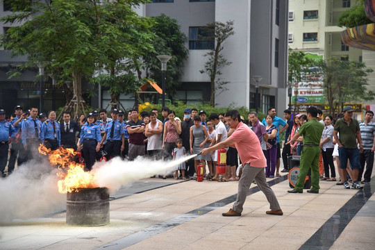 PCCC khi đun nấu tại các khu dân cư 