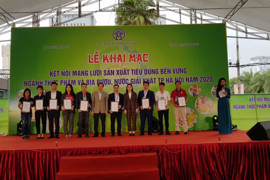 Kết nối mạng lưới sản xuất bền vững ngành thực phẩm và nước giải khát Hà Nội
