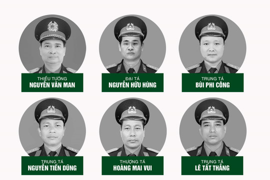 Infographic: Chân dung 13 liệt sỹ hy sinh khi làm nhiệm vụ cứu nạn ở Rào Trăng 3