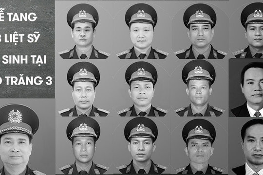 TRỰC TIẾP: Lễ viếng, truy điệu 13 liệt sĩ hy sinh tại thủy điện Rào Trăng 3