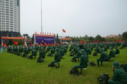 Hải Dương giao nhận quân nhanh gọn để phòng dịch COVID-19