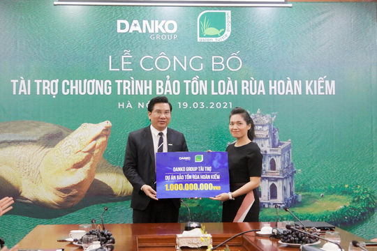 Danko Group đồng hành cùng dự án bảo tồn rùa Hoàn Kiếm