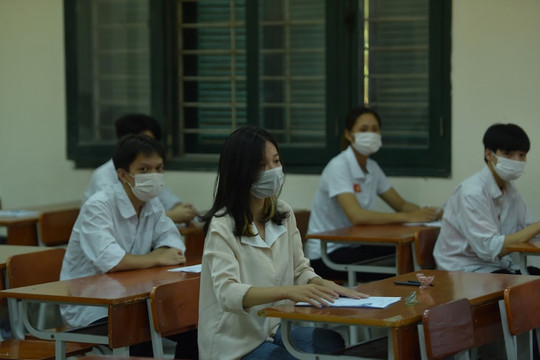 Thi tốt nghiệp THPT đợt 2: Không có thí sinh vi phạm quy chế trong ngày thi thứ 2