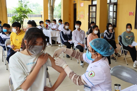 Bắc Ninh triển khai tiêm phòng Covid-19 cho hơn 900 học sinh