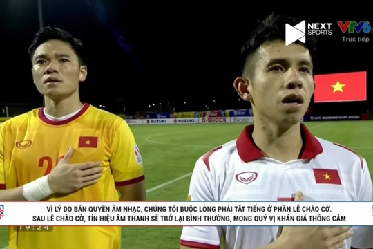 Quốc ca sẽ không còn bị tắt tiếng ở các trận đấu của ĐT Việt Nam tại AFF Cup 2020