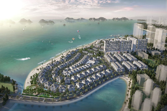 Dự án dinh thự biệt lập cao cấp xuất hiện tại Hạ Long