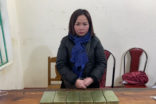 Nữ giáo viên buôn 6 bánh heroin