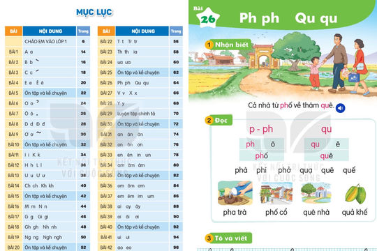 Sách Tiếng Việt 1 không dạy chữ P: Chuyên gia ngôn ngữ nói gì?