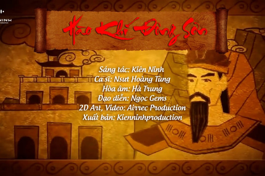 Ra mắt MV “Hào khí Đông Sơn” nhân ngày Giỗ Tổ Vua Hùng
