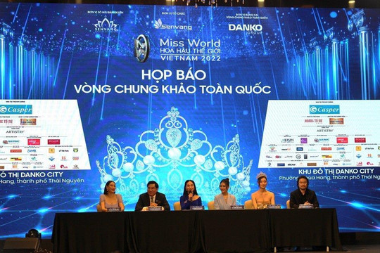 Chung khảo toàn quốc Miss World Vietnam 2022 tại Danko City Thái Nguyên