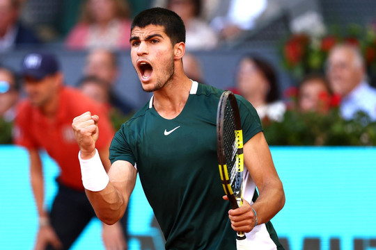 Carlos Alcaraz vô địch Madrid Open 2022
