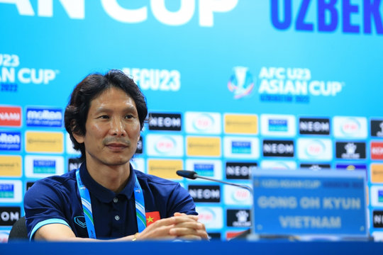 TRỰC TIẾP họp báo sau trận U23 Việt Nam - U23 Saudi Arabia