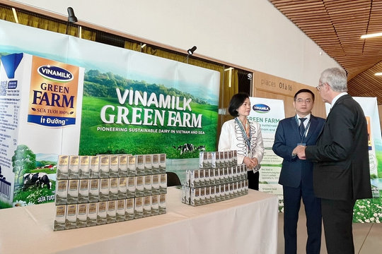 Mô hình “Vinamilk Green farm” được chia sẻ tại Hội nghị sữa toàn cầu
