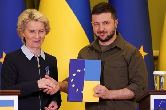 EU đạt đồng thuận cấp quy chế tư cách ứng viên cho Ukraine