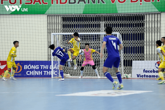 Video Highlight Futsal HDBank VĐQG 2022: Thái Sơn Nam - Sài Gòn FC màn rượt đuổi tỷ số hấp dẫn