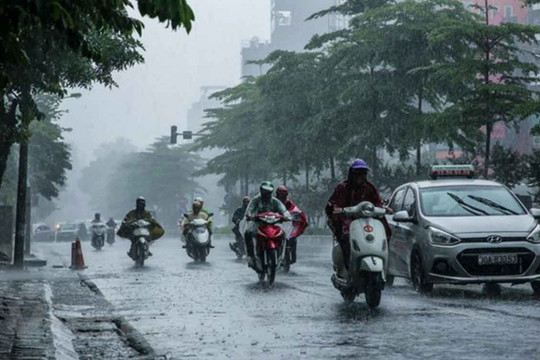 Thời tiết hôm nay 10/7: Miền Trung và miền Nam có mưa to