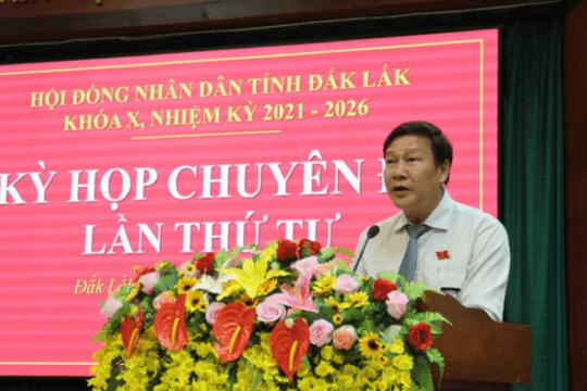 Đắk Lắk điều chỉnh chủ trương đầu tư dự án sửa chữa, nâng cấp các hồ chứa