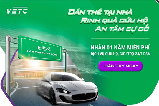 Làm sao để tự dán thẻ thu phí tự động VETC tại nhà?