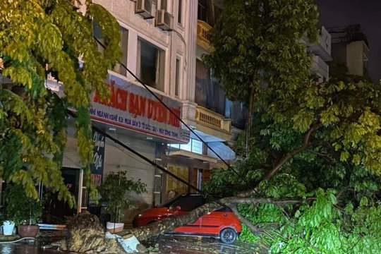Mưa lớn dị thường xuất hiện giữa đêm “thất tịch” tại Lào Cai