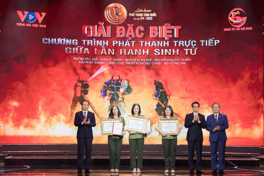 Liên hoan Phát thanh toàn quốc XV vinh danh những tác giả, tác phẩm xuất sắc nhất