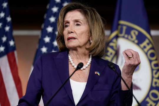 Bà Pelosi: Mỹ ủng hộ chính sách 'Một Trung Quốc'