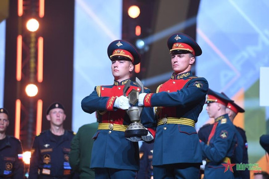 Bế mạc Army Games 2022: Đoàn Quân đội nhân dân Việt Nam xếp vị trí thứ 5