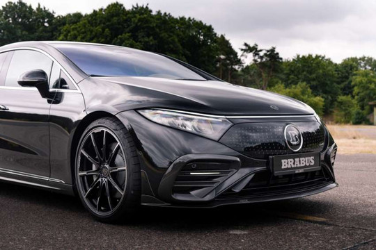 Mercedes-Benz EQS450+ bản độ Brabus tăng phạm vi hoạt động thêm 7%
