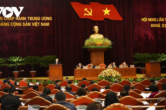 Hôm nay, Hội nghị Trung ương 6 khóa XIII bế mạc