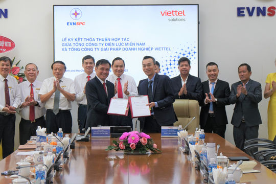 Viettel và EVNSPC hợp tác thúc đẩy chuyển đổi số cho ngành điện tại miền Nam