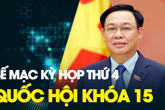 TRỰC TIẾP: Quốc hội họp Phiên Bế mạc Kỳ họp thứ 4, Quốc hội khóa XV