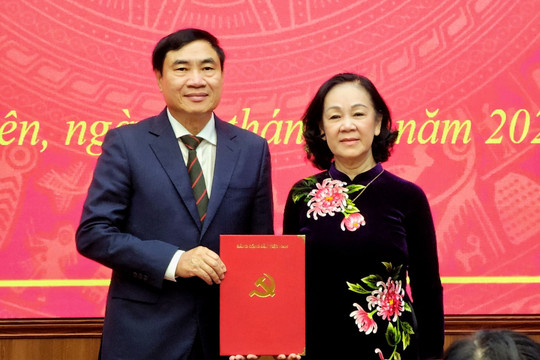 Ông Trần Quốc Cường được điều động giữ chức Bí thư Tỉnh ủy Điện Biên