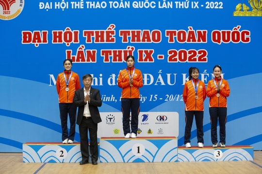 Những tấm HCV đấu kiếm đầu tiên của Đại hội Thể thao toàn quốc