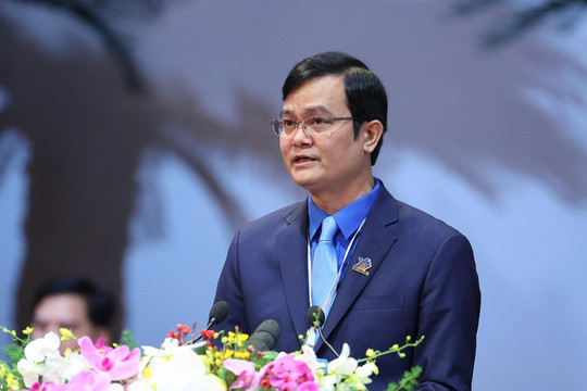 Anh Bùi Quang Huy tái đắc cử Bí thư thứ nhất Trung ương Đoàn khóa XII