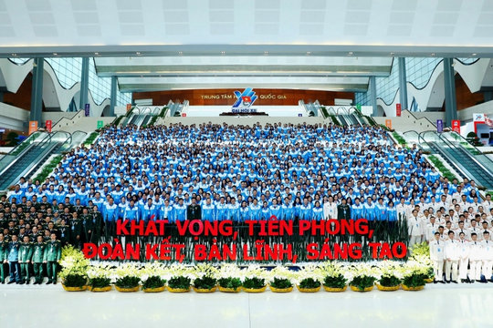 Toàn cảnh Đại hội Đoàn toàn quốc lần thứ XII