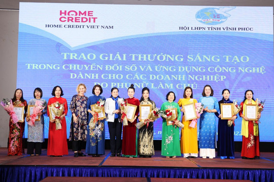 Vĩnh Phúc: Vinh danh 10 nữ doanh nhân sáng tạo về chuyển đổi số và ứng dụng công nghệ