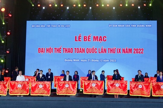 Bế mạc Đại hội Thể thao toàn quốc lần thứ IX