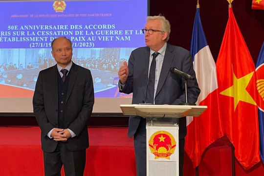 Đại sứ quán Việt Nam tại Pháp kỷ niệm 50 năm ngày ký Hiệp định Paris