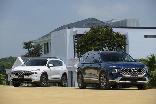 Triệu hồi gần 18.000 xe Hyundai Santa Fe tại Việt Nam vì lỗi dây an toàn