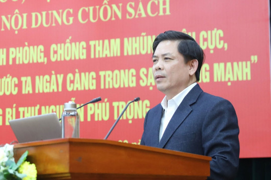 Đảng ủy Khối các cơ quan TƯ học tập, quán triệt nội dung cuốn sách của Tổng Bí thư