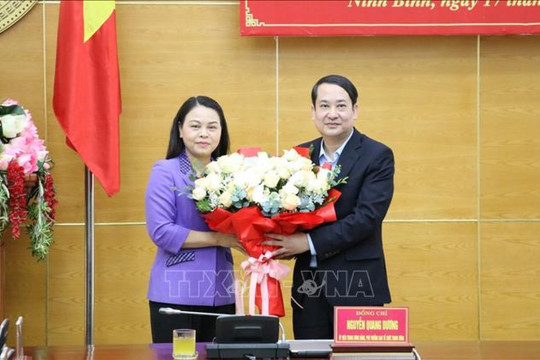 Bộ Chính trị điều động nhân sự điều hành BCH, Ban thường vụ Tỉnh ủy Ninh Bình