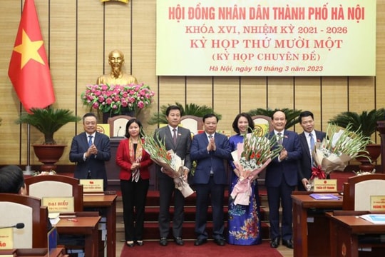 Thủ tướng phê chuẩn kết quả bầu, bãi nhiệm chức vụ Phó Chủ tịch UBND thành phố Hà Nội