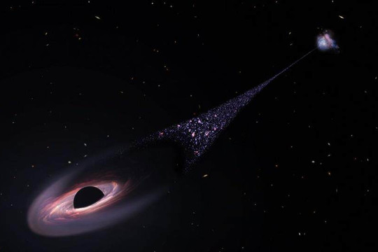 Kính Hubble phát hiện ‘quái vật vô hình’ nặng bằng 20 triệu Mặt Trời