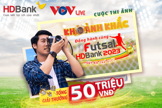 Cuộc thi ảnh: Khoảnh khắc đồng hành cùng Futsal HDBank VĐQG 2023