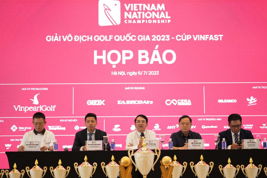 160 golfer tranh tài tại giải Vô địch Golf Quốc gia 2023